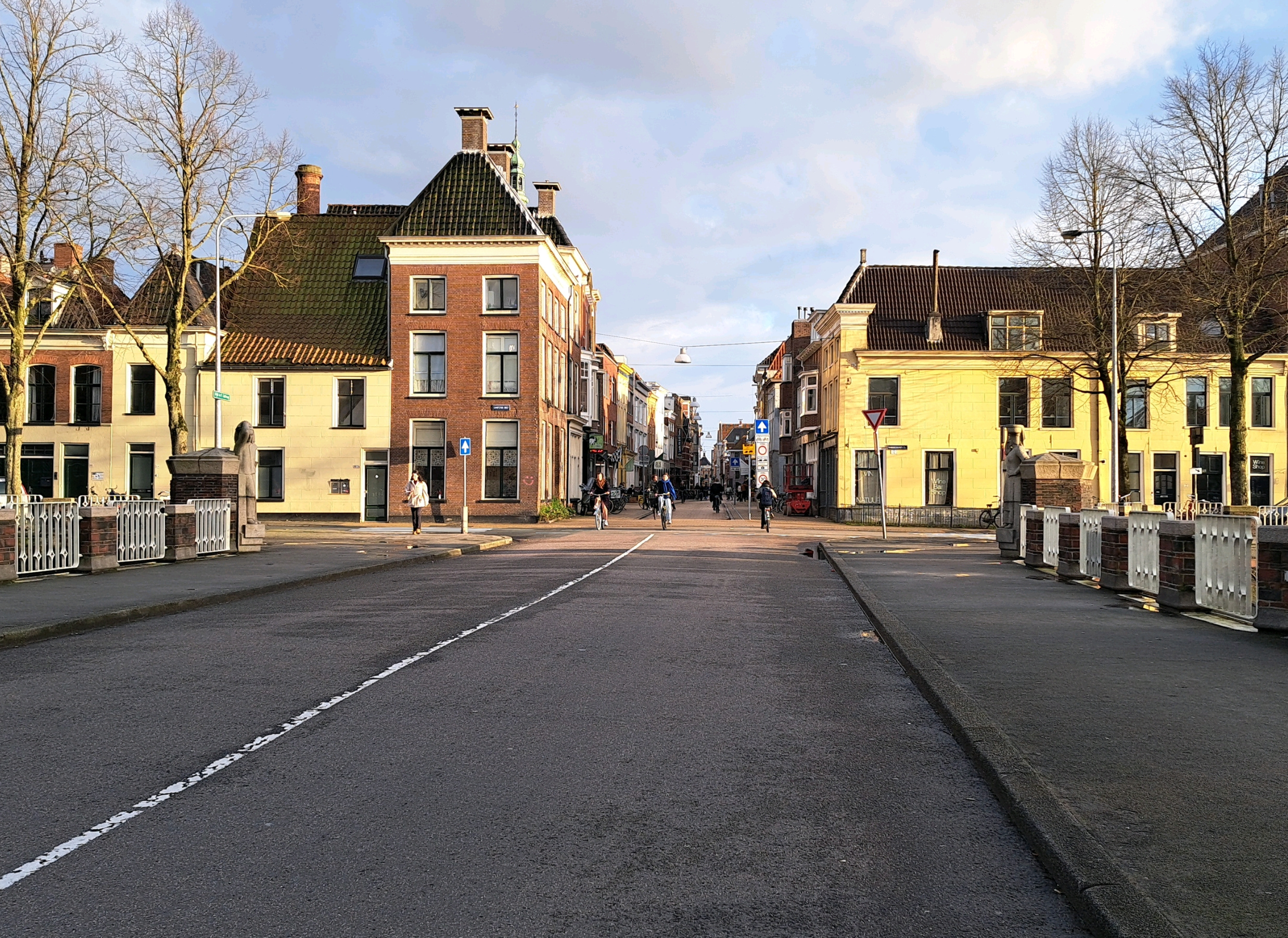 Kijk in 't Jatbrug in Groningen, 1939